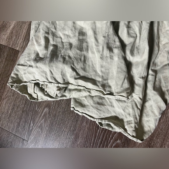 Club Monaco size 2 green wide leg jumpsuit - Picture 4 of 12